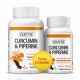 Pachet Curcumin si Piperine, 60 + 30 capsule, Zenyth 548754