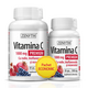 Pachet Vitamina C Premium, 1000 mg, 60+30 capsule, Zenyth 548756