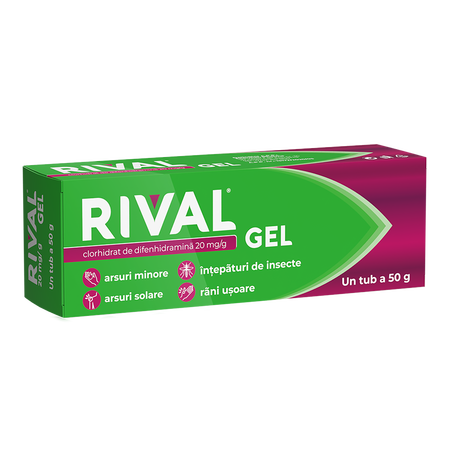 Rival gel, 20 mg/g, 50 g, Fiterman Pharma