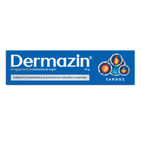 Dermazin cremă, 10mg/g, 50 g, Sandoz