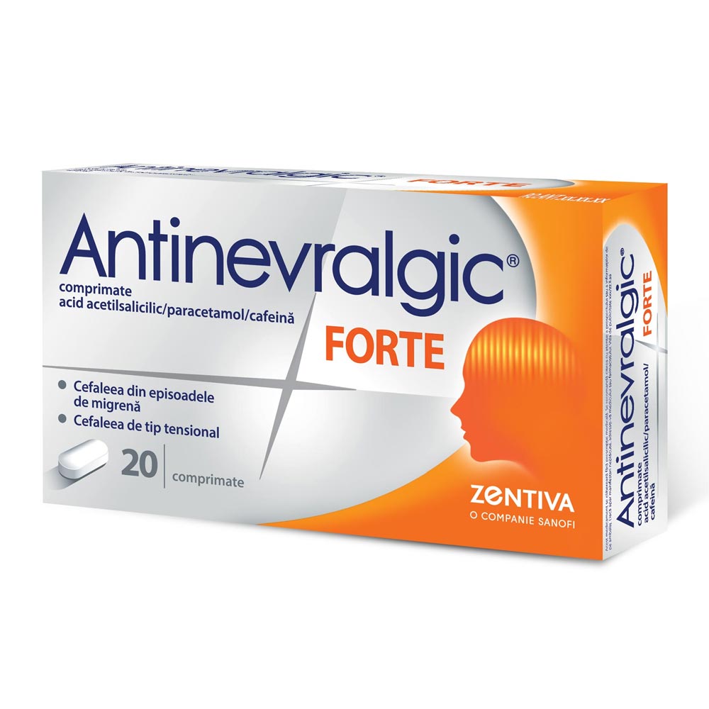 Antinevralgic Forte, 20 comprimate, Zentiva