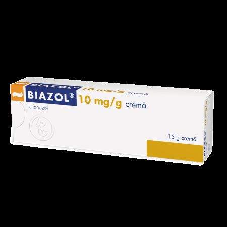 Biazol crema, 10 mg/g, 15 g, Gedeon Richter