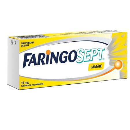 Faringosept Lamaie, 10 mg, 10 comprimate de supt, Terapia 738865