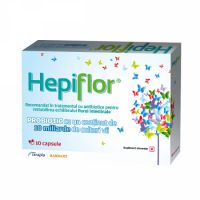 Hepiflor pentru adulti, 10 capsule, Terapia