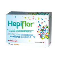 Hepiflor pentru adulti, 10 capsule, Terapia