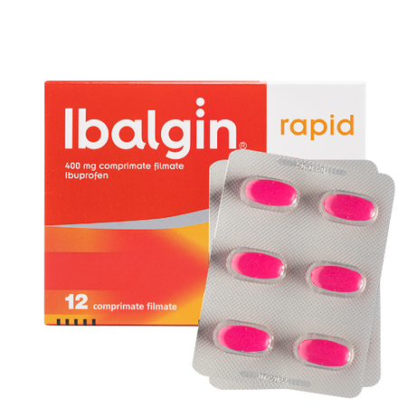 Ibalgin Rapid, 400 mg, 12 comprimate filmate, Sanofi 529047