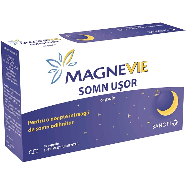 MagneVie Somn Usor, 30 capsule, Sanofi