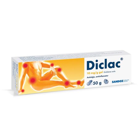 Diclac gel, 10mg/g, 50 g, Sandoz