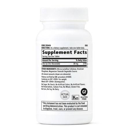 Zinc 30 mg (255414), 100 tablete, Gnc 647856