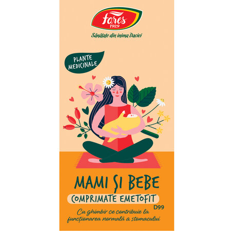 Emetofit Mami Si Bebe, D99, 30 comprimate, Fares 614350