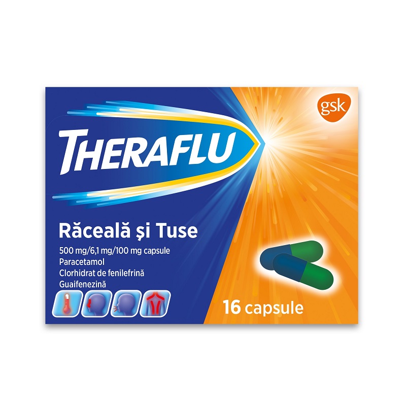 Theraflu - Gama completa Medicamente OTC : Farmacia Tei online