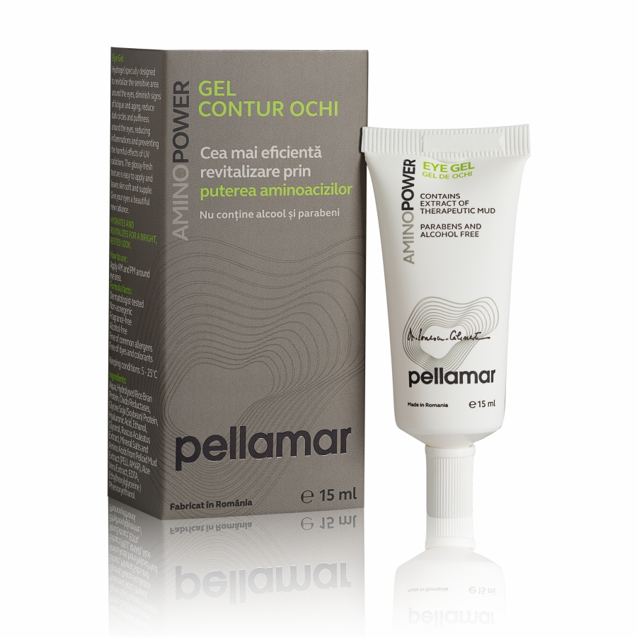 Gel contur ochi AminoPower, 15 ml, Pellamar