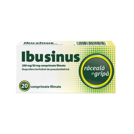Ibusinus, 200 mg/30 mg, 20 comprimate filmate, Labormed Pharma 659925