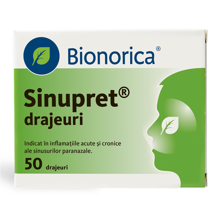 Sinupret, 50 drajeuri, Bionorica