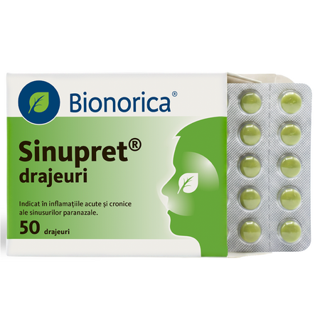 Sinupret, 50 drajeuri, Bionorica 748603