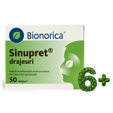 Sinupret, 50 drajeuri, Bionorica 748605