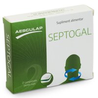 Septogal fara zahar, 27 comprimate pentru supt, Aesculap