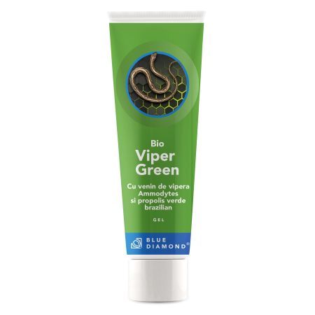 Gel cu venin de vipera Ammodytes si propolis verde Brazilian, 100 ml, Blue Diamond