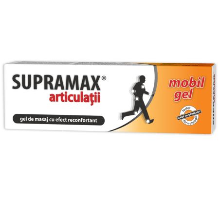 Gel masaj pentru articulatii si muschi Supramax, 100 ml, Zdrovit