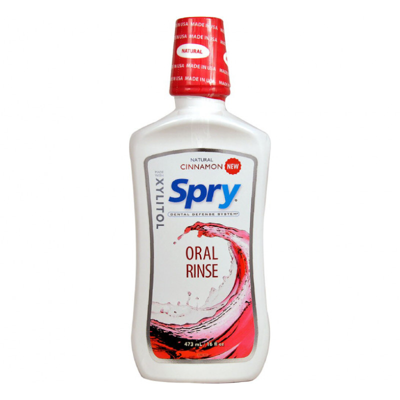 Apa de gura cu Scortisoara Spry, 473 ml, Xlear