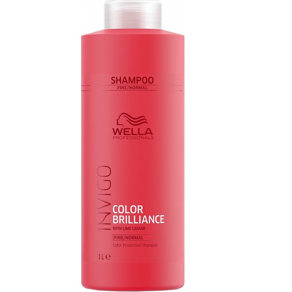 Sampon pentru par vopsit Invigo Color Brilliance Fine-Normal, 1000 ml, Wella Professionals