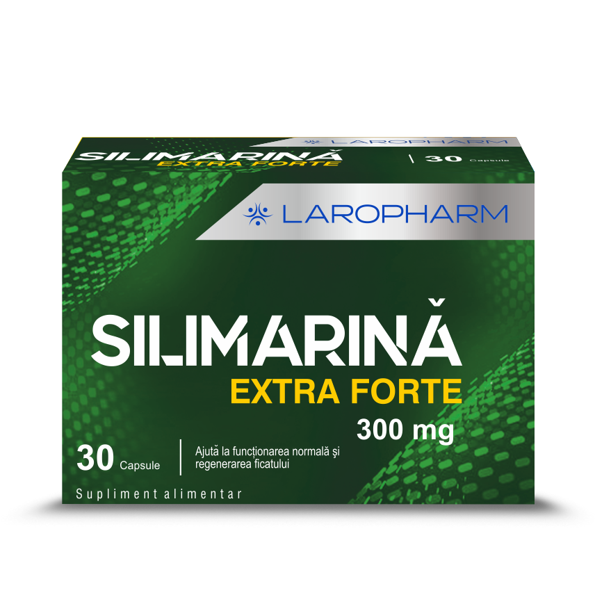 Silimarina Extra Forte, 300 mg, 30 capsule, Laropharm