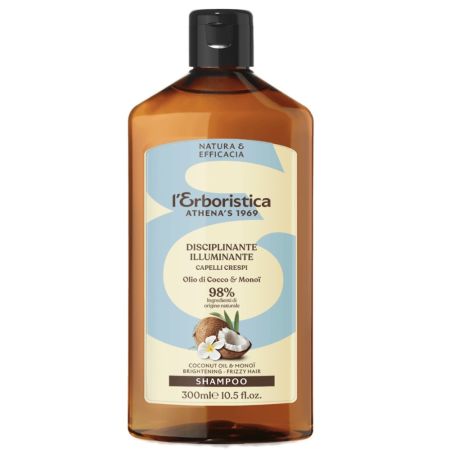 Sampon cu ulei de cocos si monoi, 300 ml, L'Erboristica