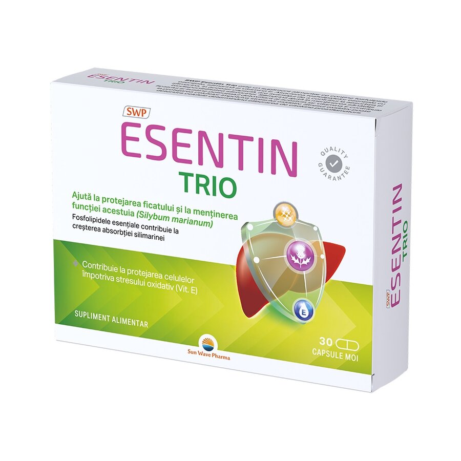 Esentin Trio, 30 capsule, Sun Wave Pharma : Farmacia Tei online