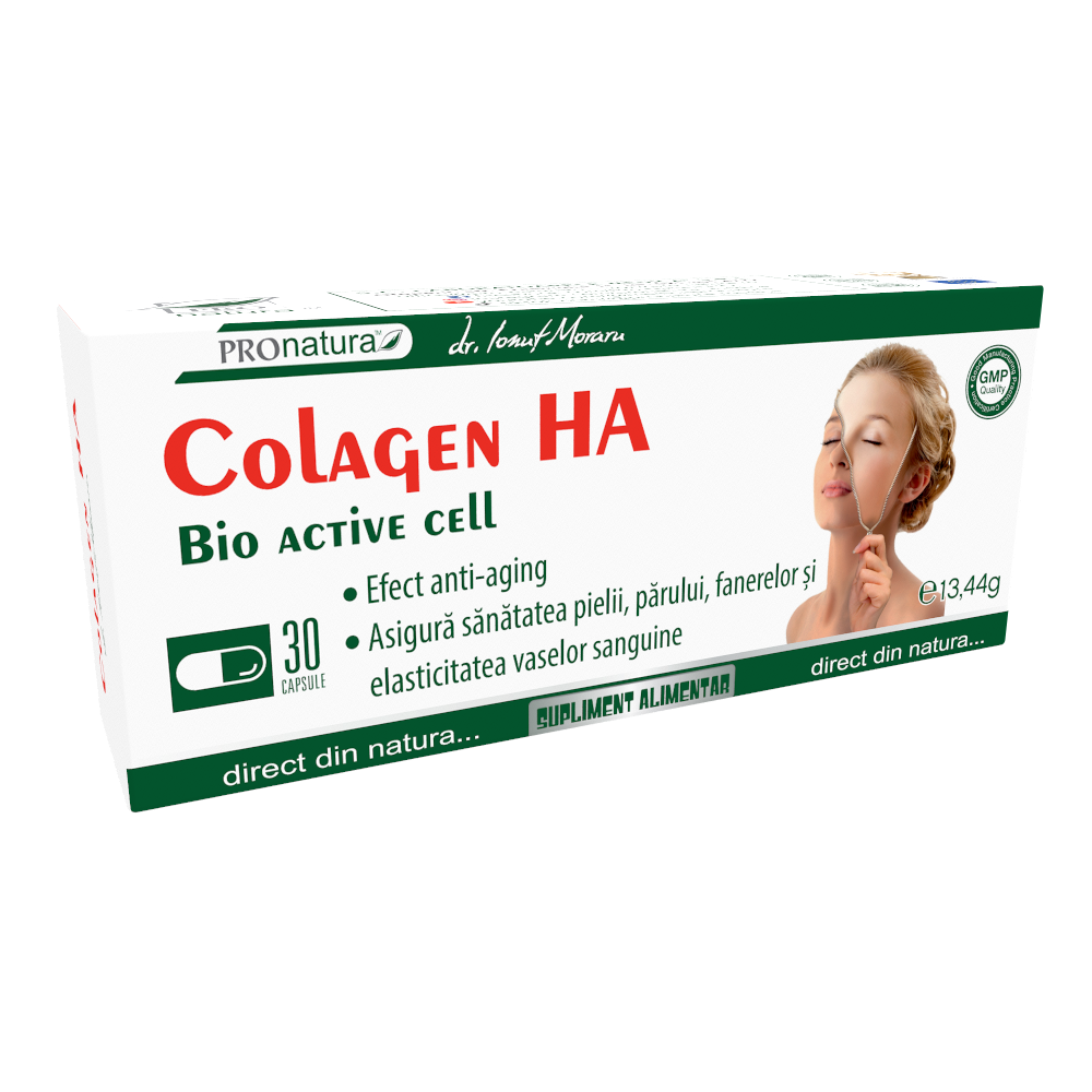 Colagen HA, 30 capsule, Pro Natura