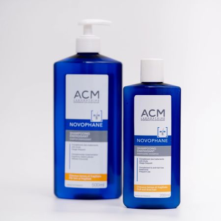 Sampon energizant pentru par fragil Novophane, 200 ml, Acm 663328