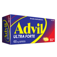Advil Ultra Forte, 400 mg, 10 capsule, Haleon