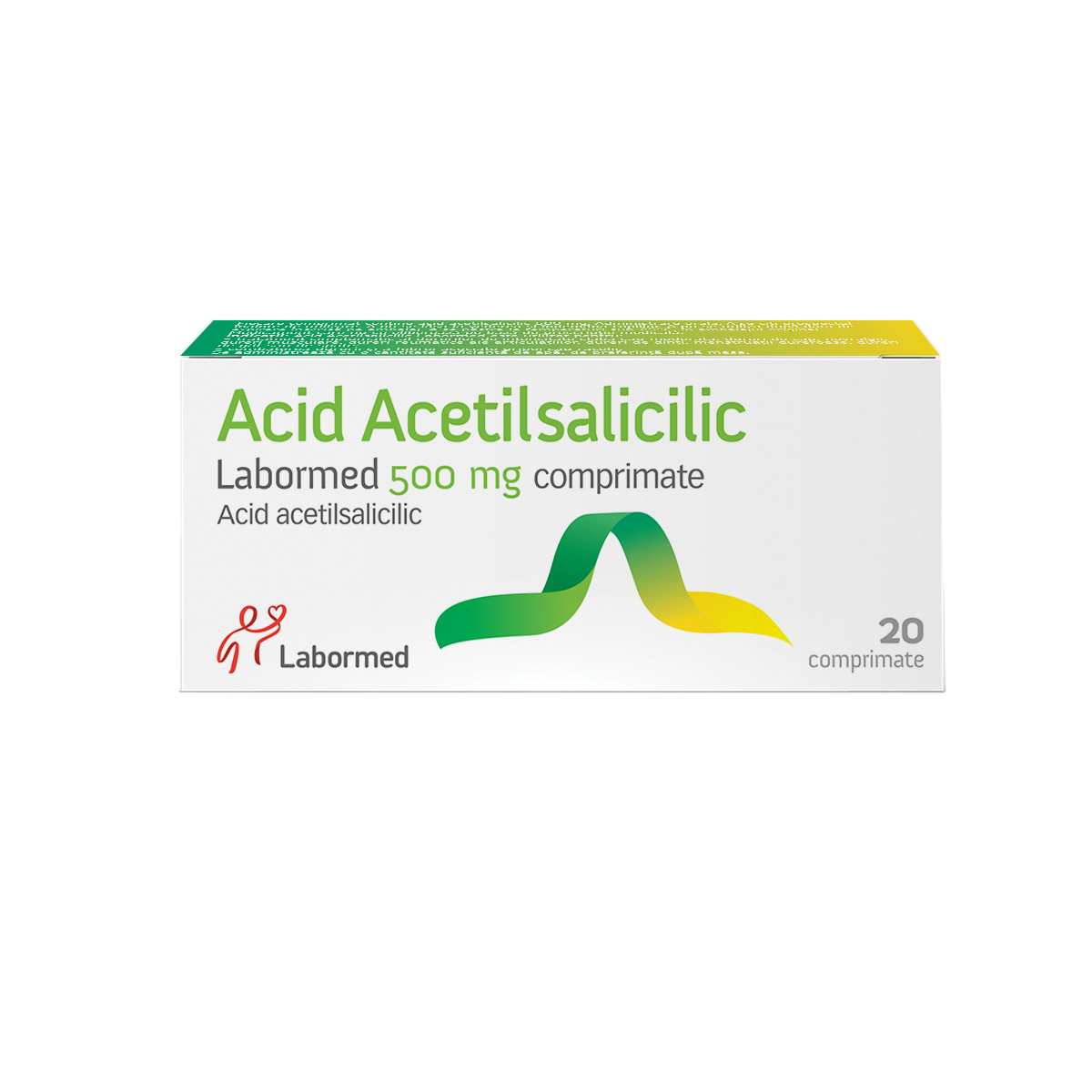 Acid Acetilsalicilic LPH, 500 mg, 20 comprimate, Labormed