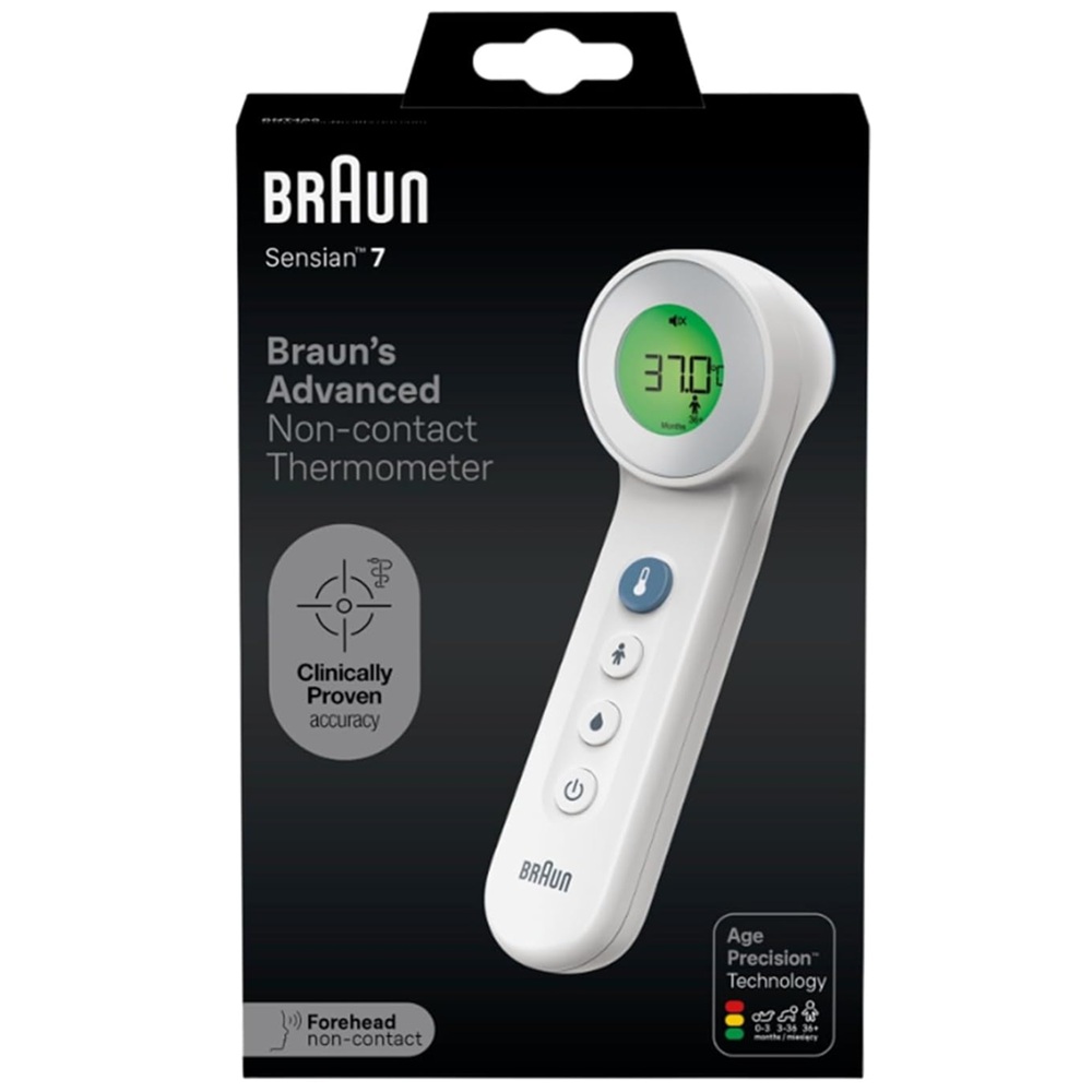 Termometru No touch + touch cu Age Precision BNT400, Braun