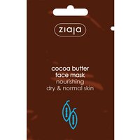 Masca pentru fata cu unt de cacao Cocoa Butter, 7 ml, Ziaja