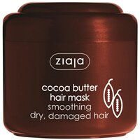 Masca  cu unt de cacao pentru par uscat si deteriorat Cocoa Butter, 200 ml, Ziaja