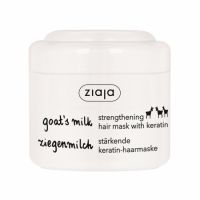 Masca pentru intarirea firului de par cu lapte de capra si keratina Goat's Milk, 200 ml, Ziaja