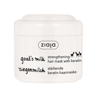 Masca pentru intarirea firului de par cu lapte de capra si keratina Goat's Milk, 200 ml, Ziaja