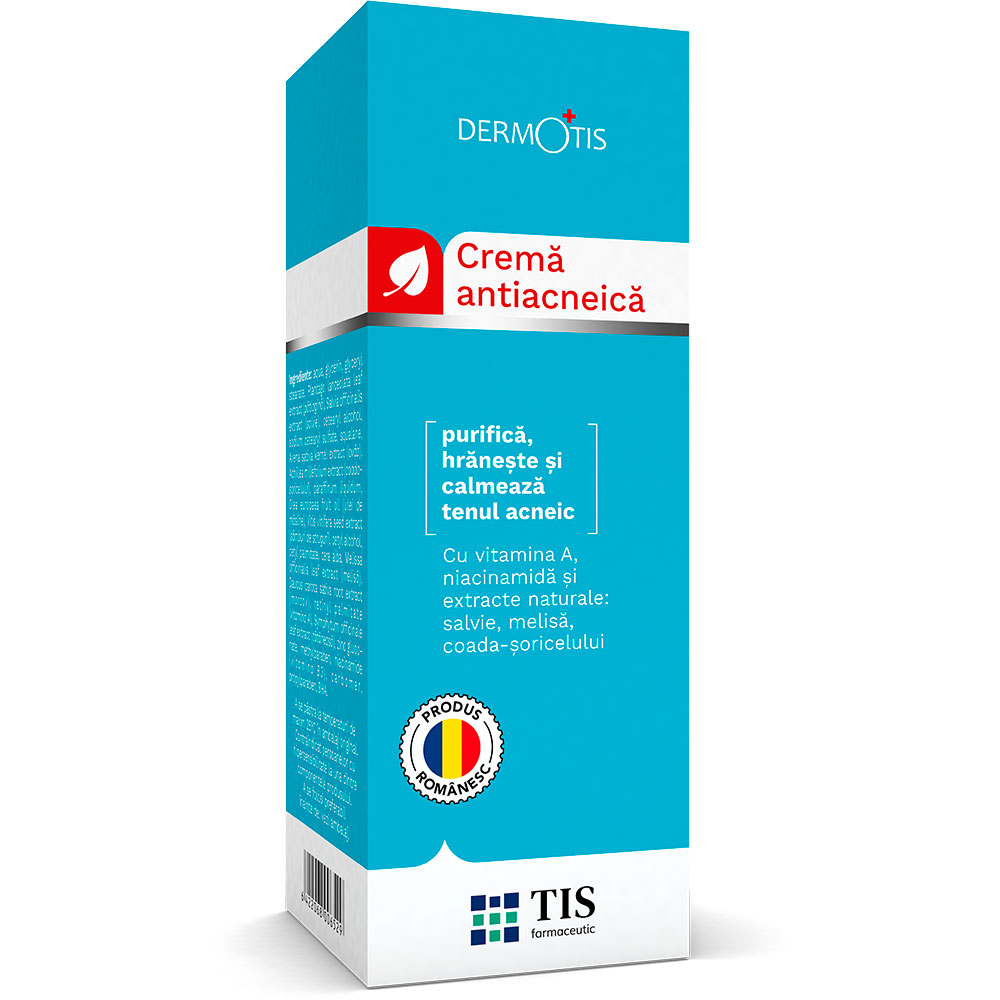 Crema antiacneica Q4U, 50 ml, Tis Farmaceutic