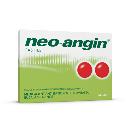 Neo-Angin, 24 pastile, Divapharma