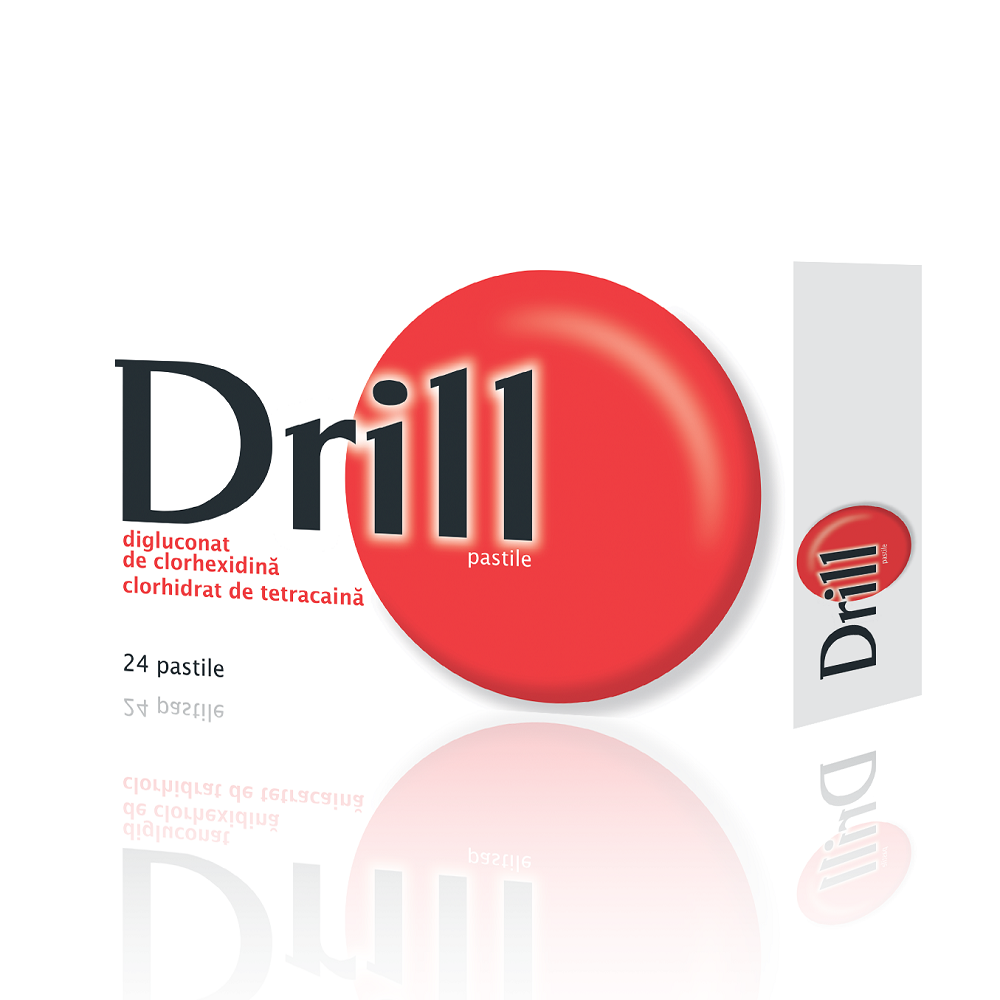 Drill, 24 pastile, Pierre Fabre Medicament