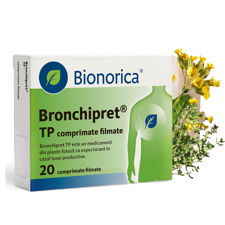 Bronchipret TP, 20 comprimate, Bionorica 748549