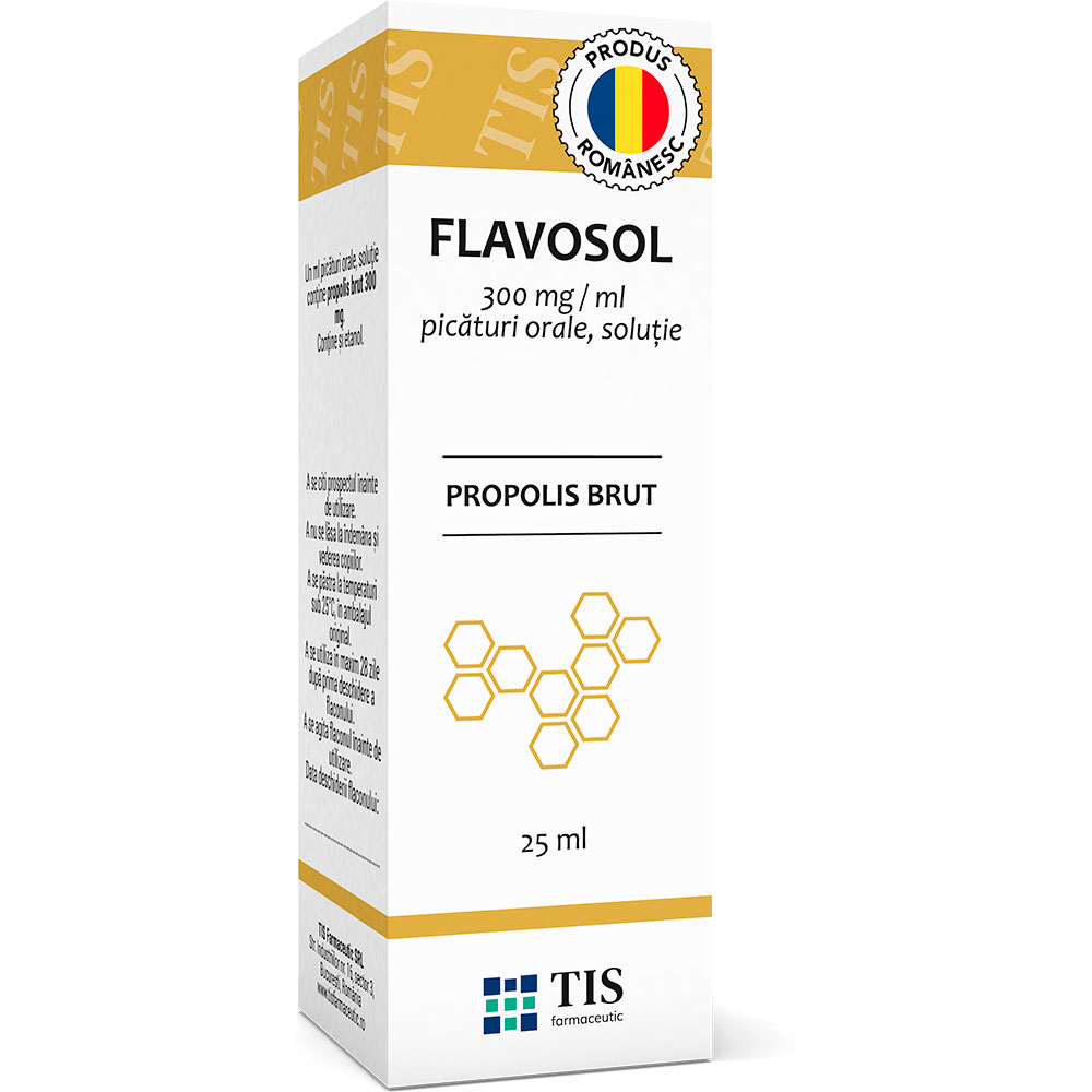 Flavosol solutie orala, 300 mg/ml, 25 ml, Tis Farmaceutic