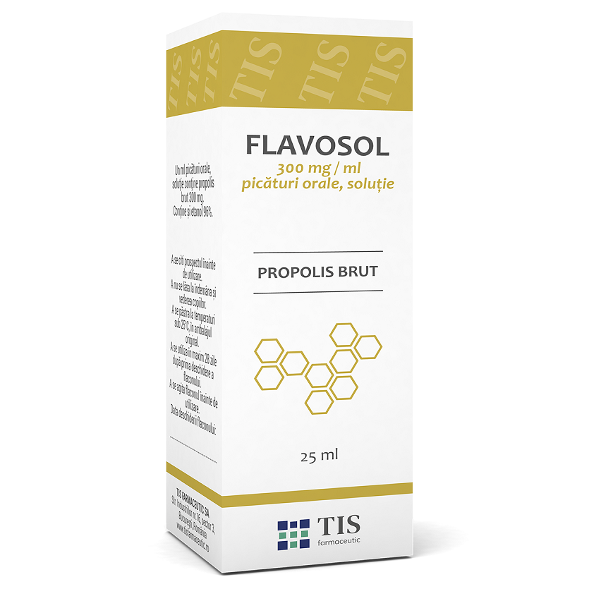 Flavosol solutie orala, 300 mg/ml, 25 ml, Tis Farmaceutic