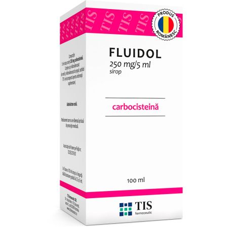 Fluidol sirop, 250ml/5ml, 100 ml, Tis Farmaceutic