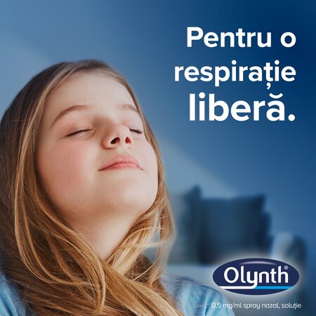 Olynth spray nazal pentru copii, 0.5 mg, 10 ml, Johnson&Johnson 724797