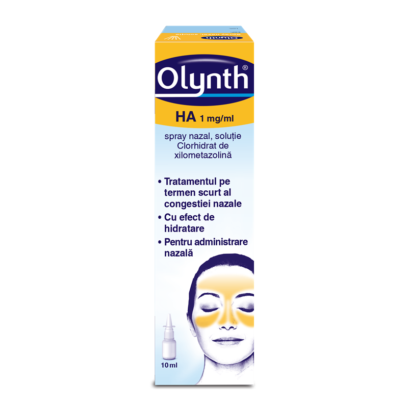 Olynth HA spray nazal, soluţie, 1 mg/ml, 10 ml, Johnson&Johnson