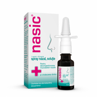 Nasic spray nazal pentru adulti, soluţie, 1 mg/ml + 50 mg/ml, 10 ml, Cassella Med