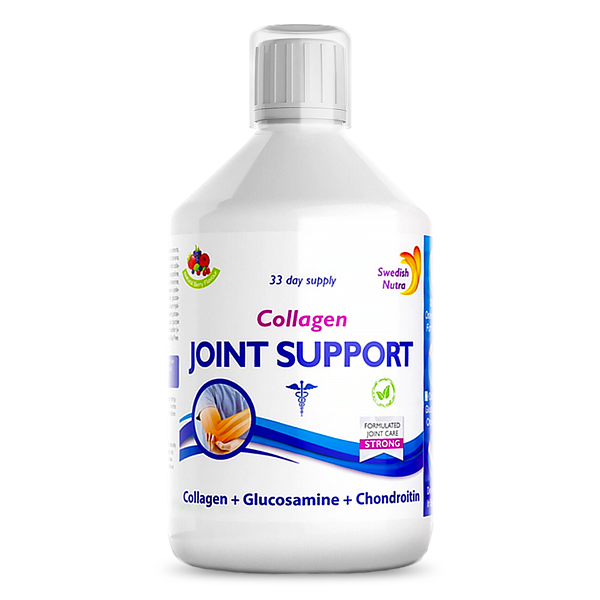 Colagen lichid hidrolizat tip 1, 2, 3 Joint Support, 5000 mg, 500 ml, Swedish Nutra