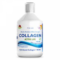 Colagen Lichid Hidrolizat Tip 1, 2 si 3 Active Life, 5000mg, 500 ml, Swedish Nutra