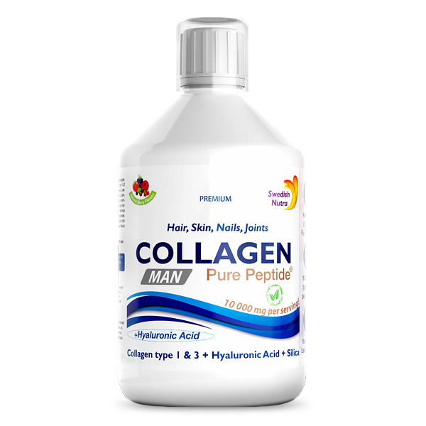 Colagen Lichid Man, 500ml, Swedish Nutra